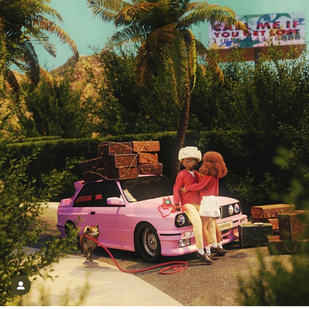 nedavius tyler the creator アート作品 額付き