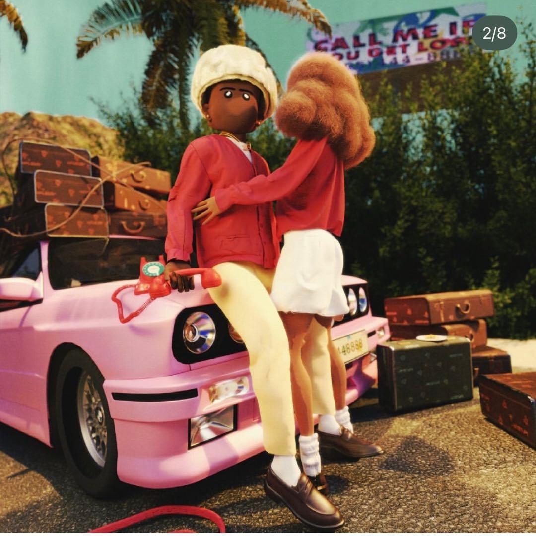 nedavius tyler the creator アート作品 額付き