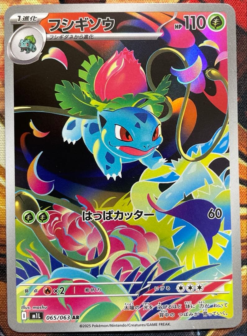 早い者勝ち　メガフシギバナex SAR