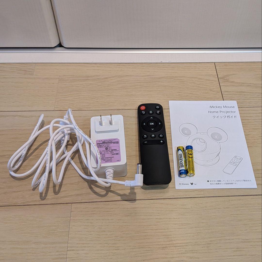 値下げ中【新品動作確認済】 Projector ミッキーマウス型