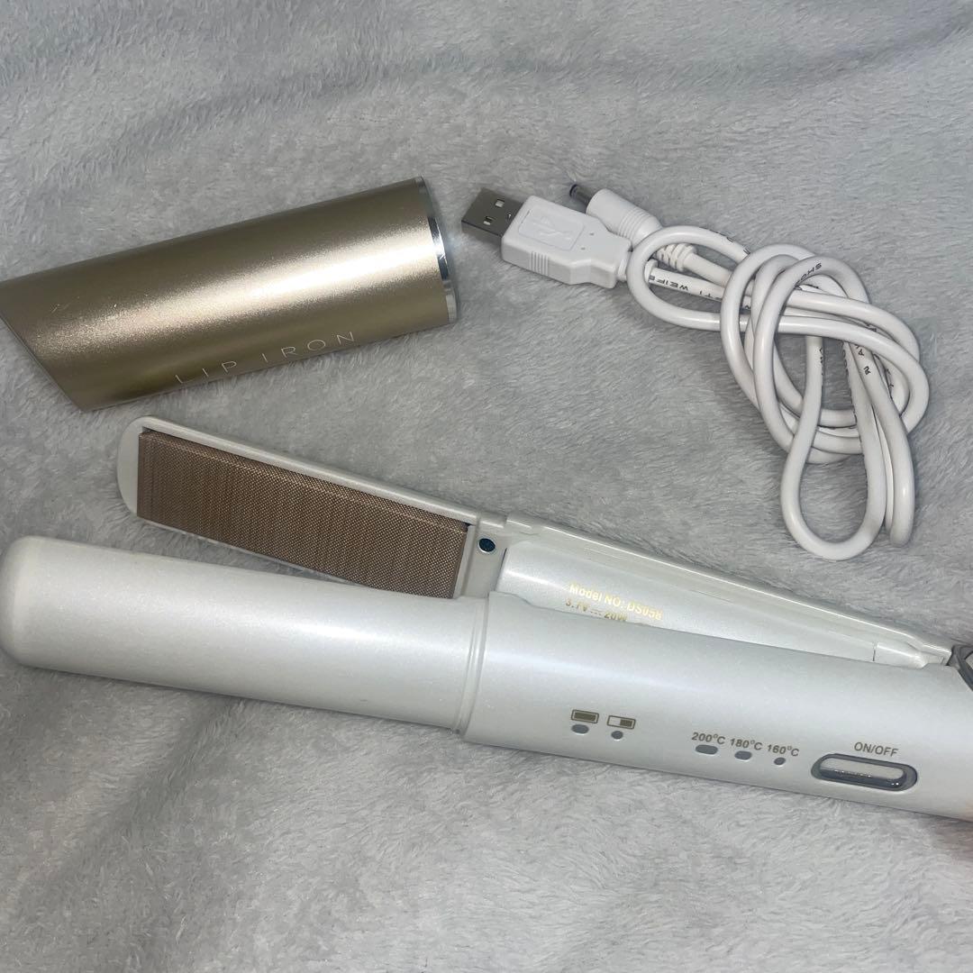 絹女 KINUJO USB充電式 ストレートヘアアイロン