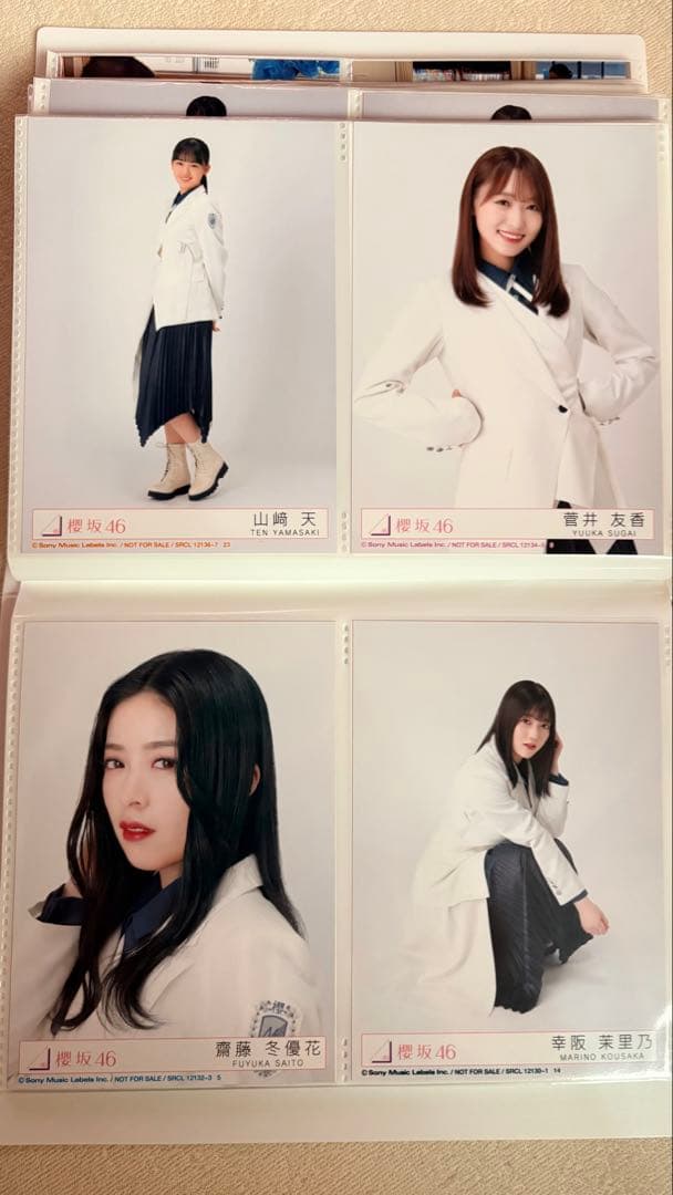 田村保乃サイン入り生写真とその他もろもろ