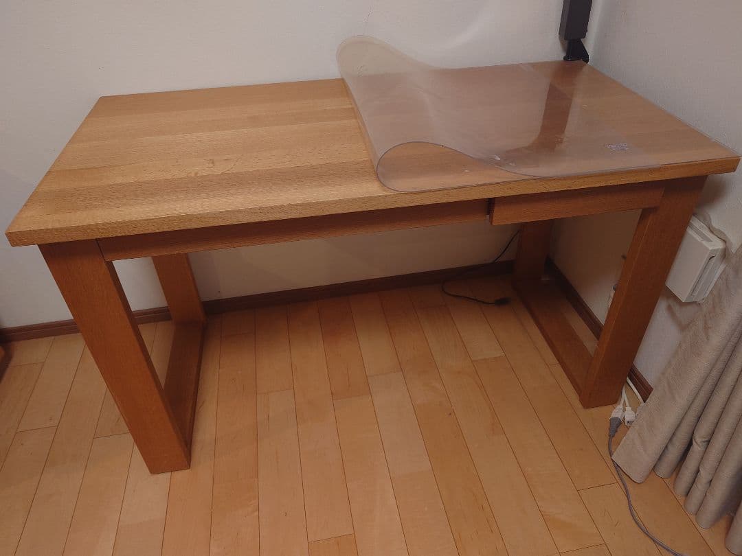 飛騨産業 soffio デスク（両枠脚）・引き出し付き