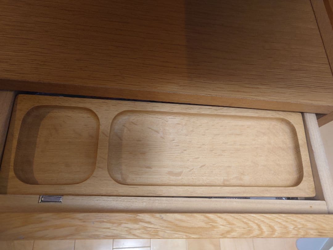 飛騨産業 soffio デスク（両枠脚）・引き出し付き