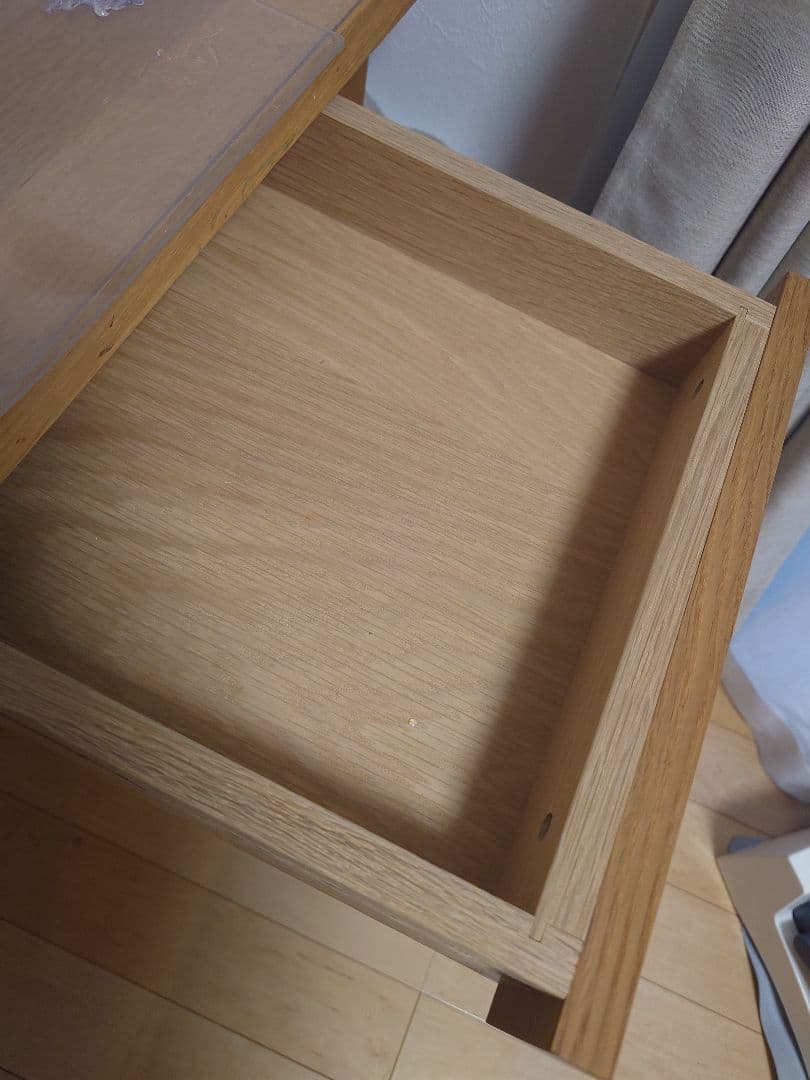 飛騨産業 soffio デスク（両枠脚）・引き出し付き