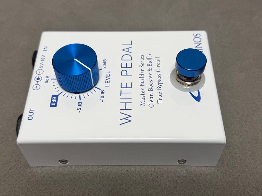 SHINOS WHITE PEDAL ギターエフェクター