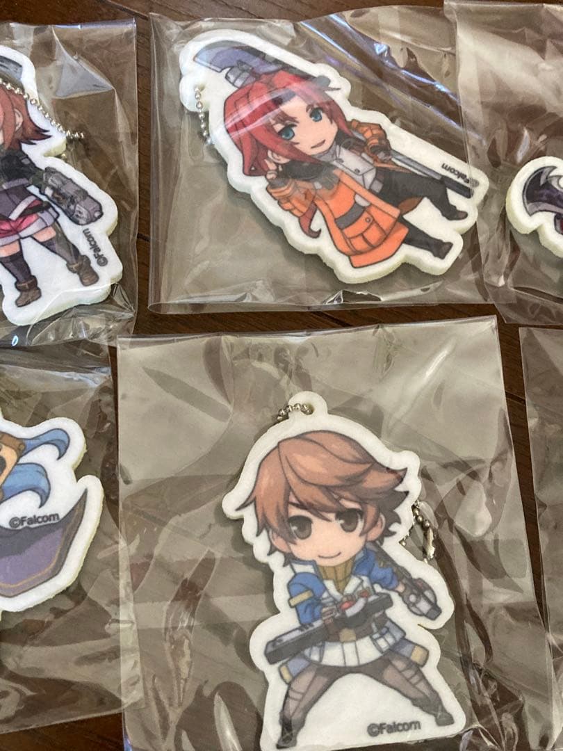 ファルコム　軌跡シリーズ　キャラクター　ボールチェーン　キーホルダー　10個