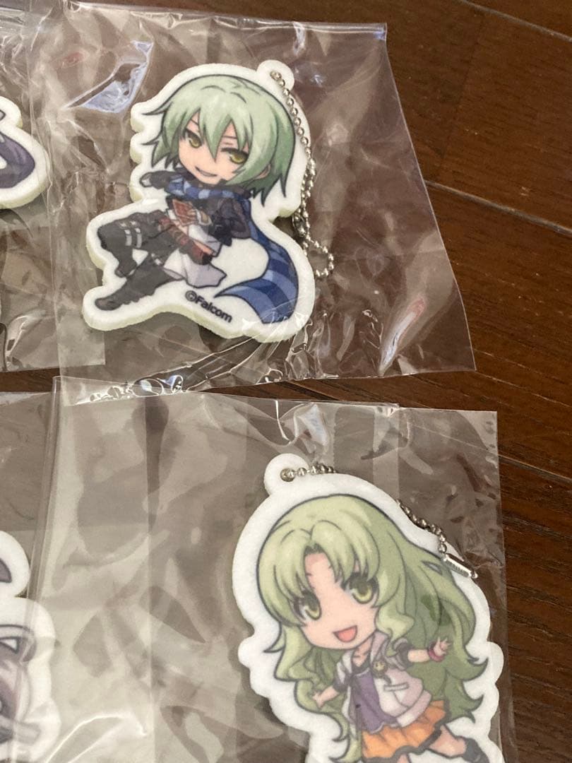 ファルコム　軌跡シリーズ　キャラクター　ボールチェーン　キーホルダー　10個