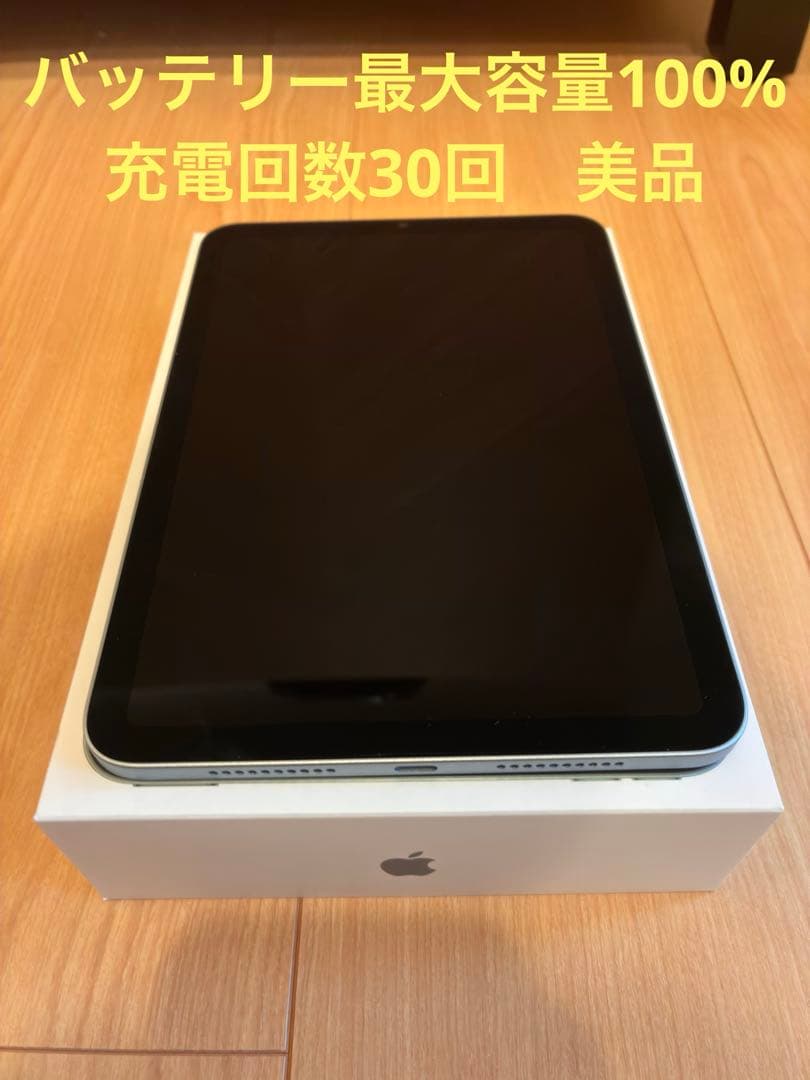 iPad mini A17 Pro 第7世代Wi-Fi ブルー 128GB 美品