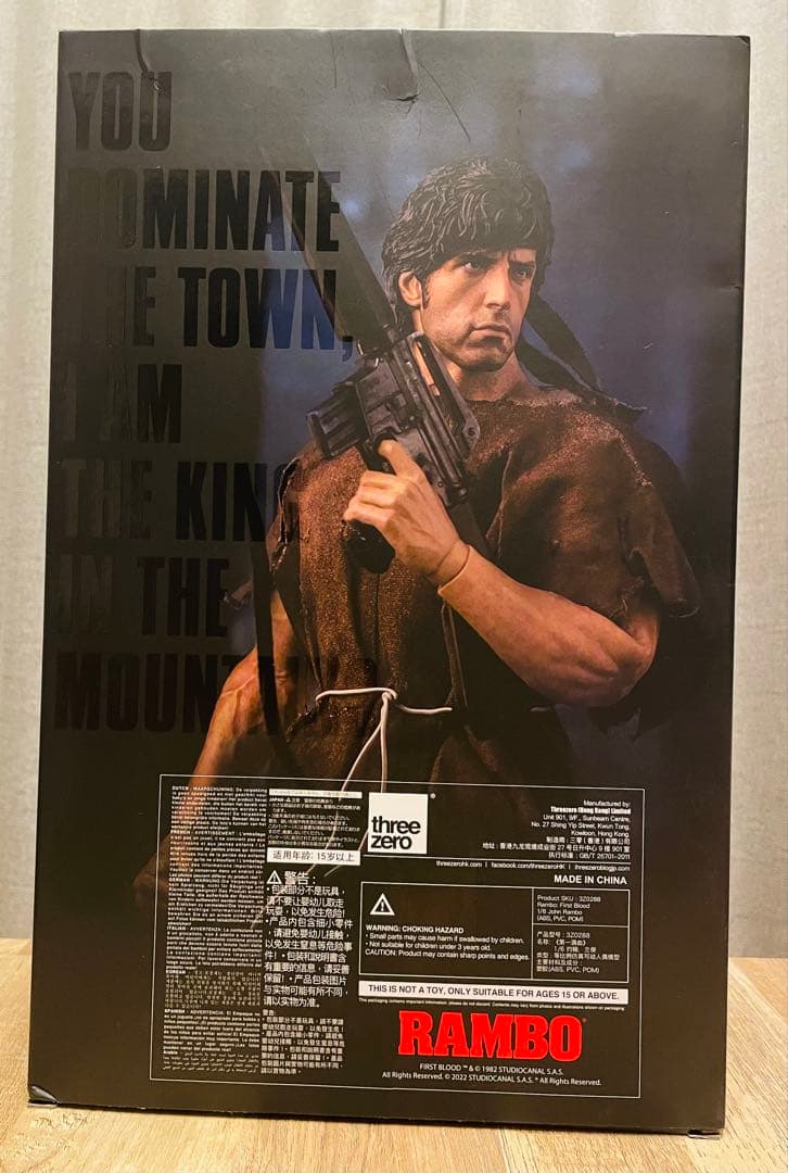 ◆threezero ランボー 1/6 スリーゼロ◆