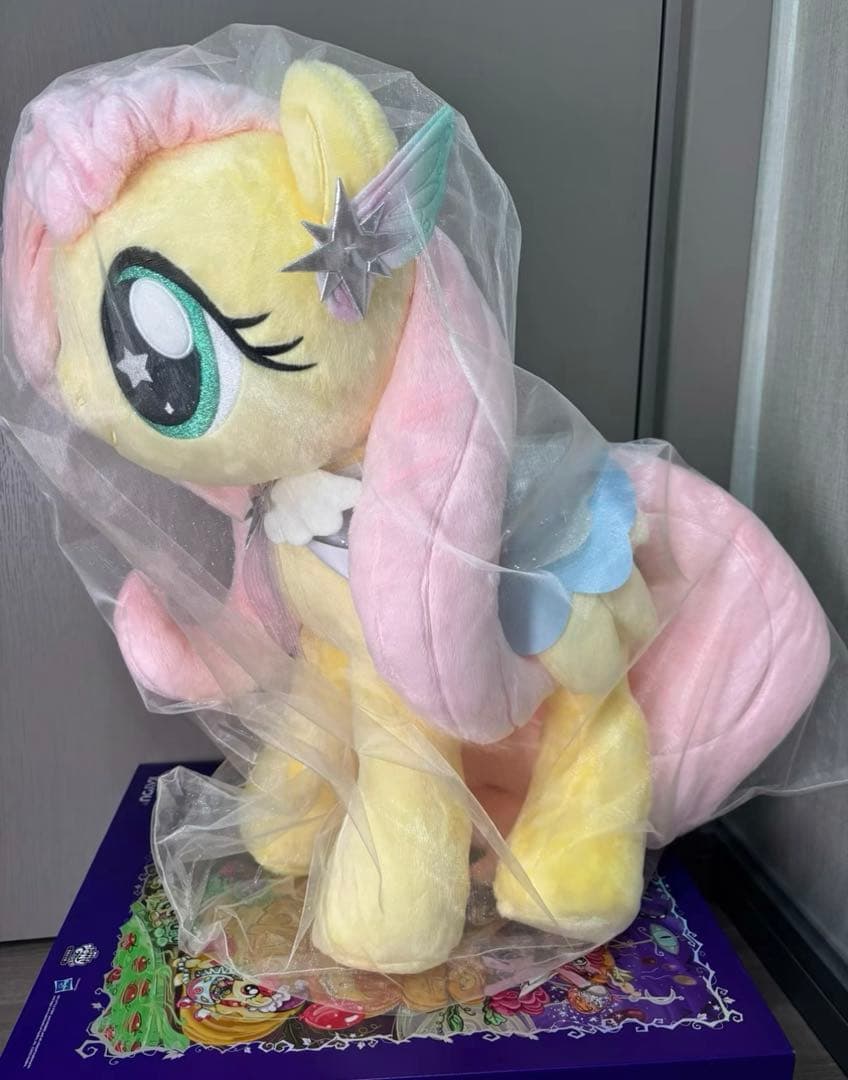 新品 マイリトルポニー 海外限定 ビッグサイズ フラッターシャイ ぬいぐるみ