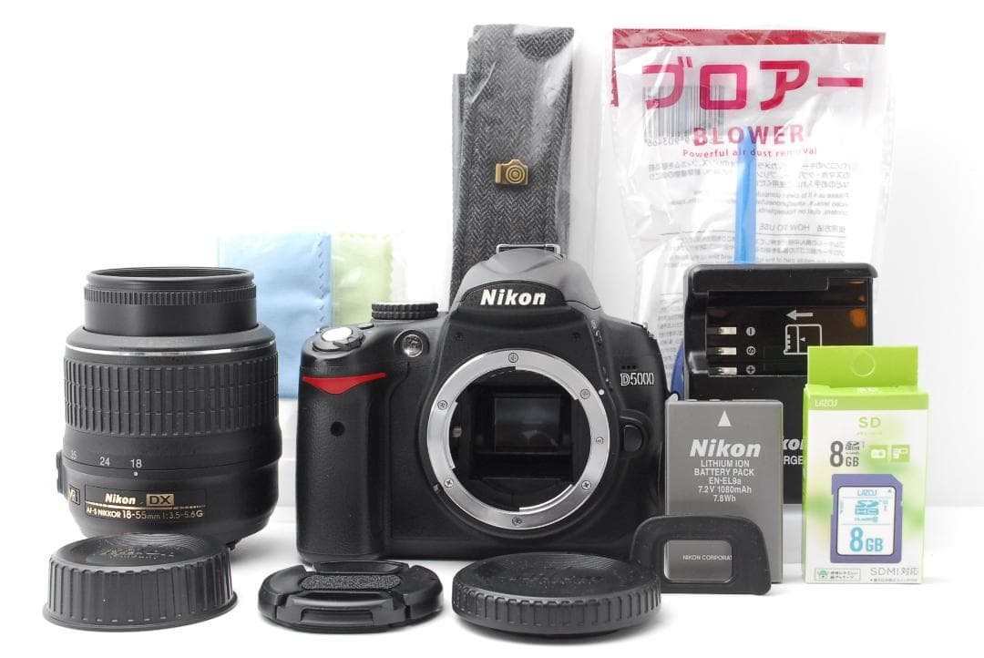 【自撮り　推し活】Nikon D5000　スマホ転送　バリアングル液晶