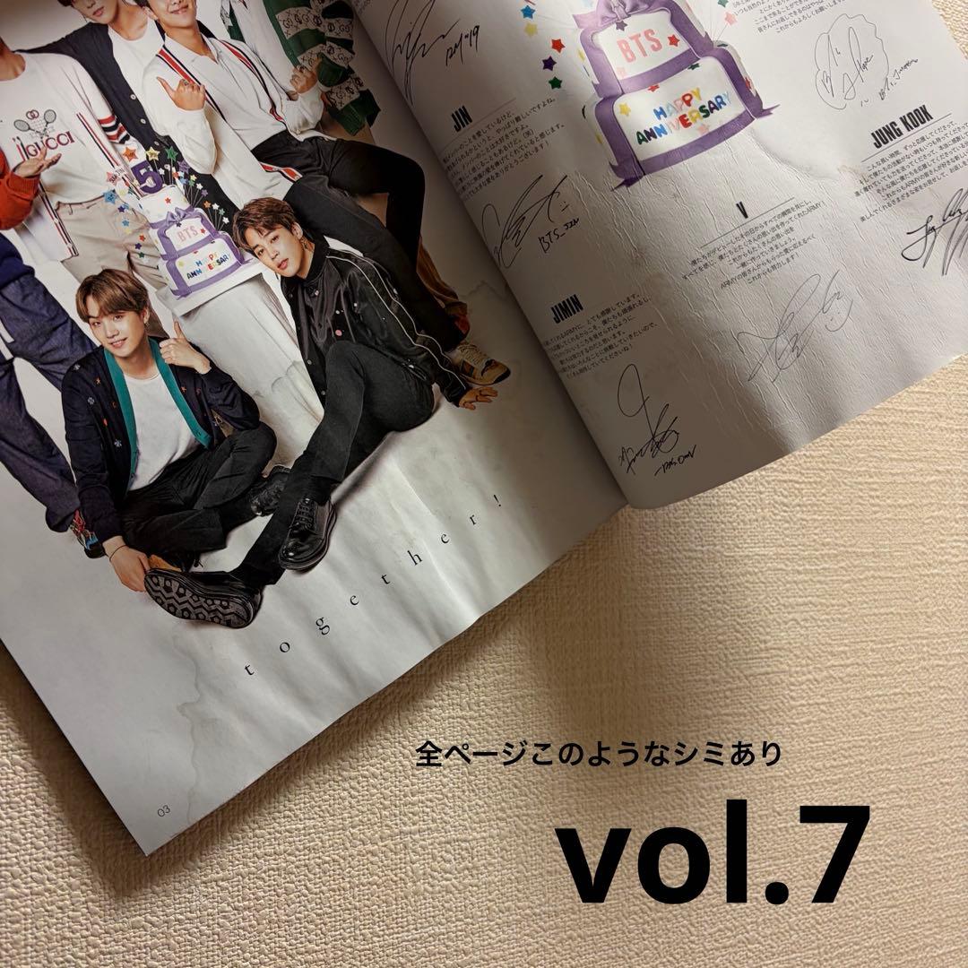 BTS バンタン　会報誌 グリーティングカード セット