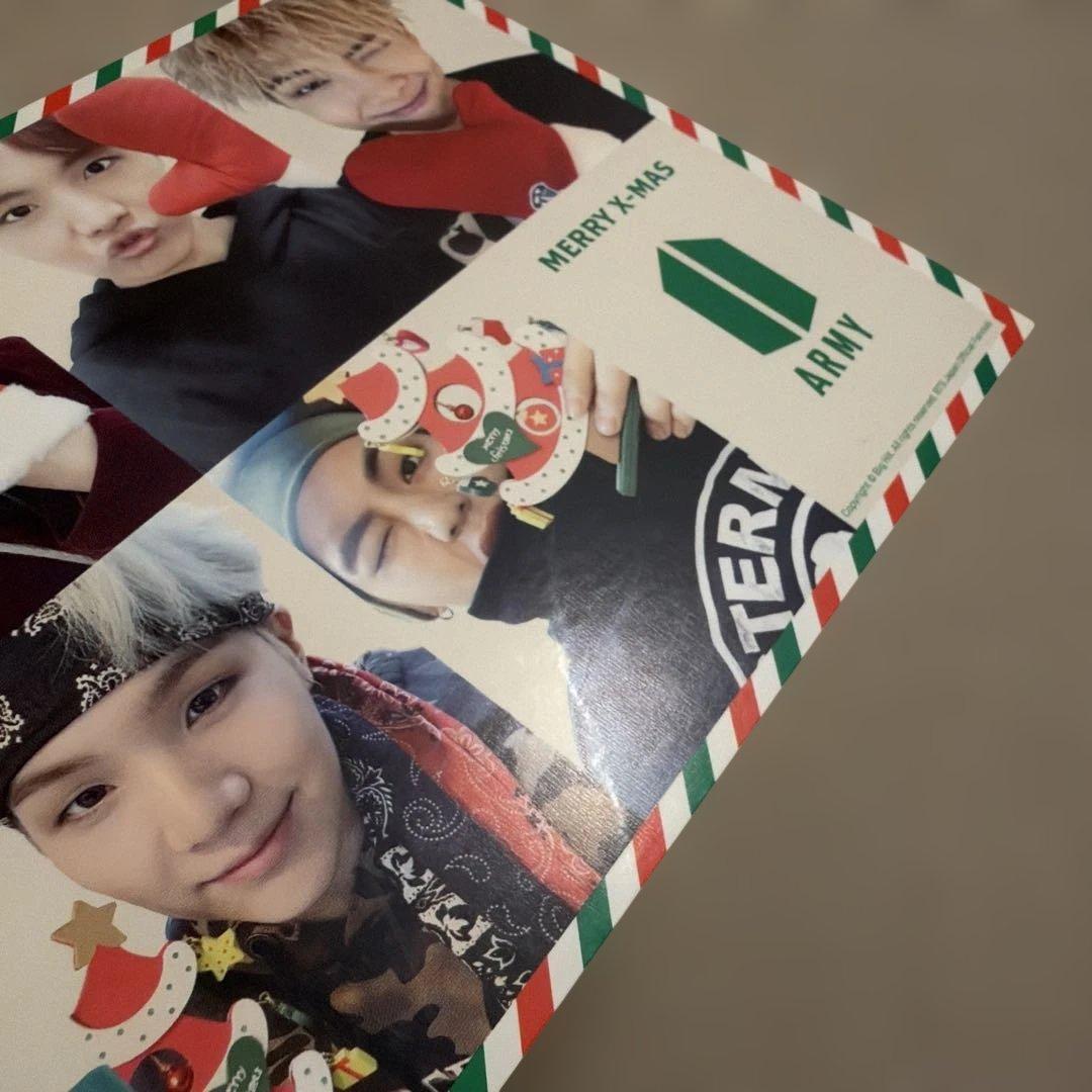 BTS バンタン　会報誌 グリーティングカード セット