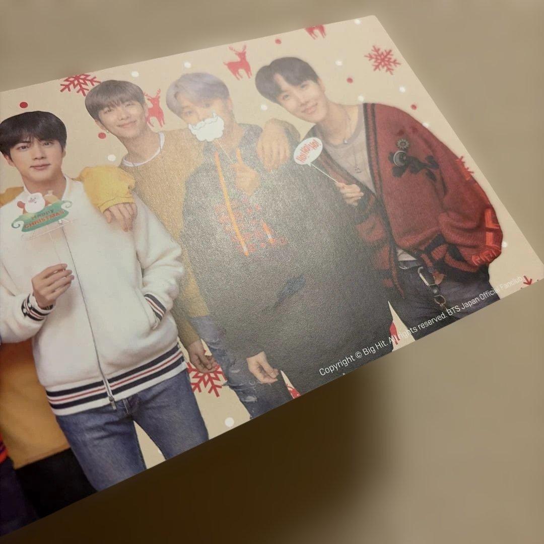 BTS バンタン　会報誌 グリーティングカード セット