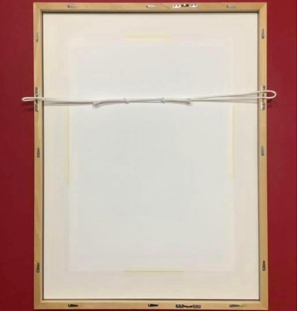 絵画・額縁・版画・安川眞慈・シルクスクリーン・赤富士ねがい・松竹梅・六地蔵・雑貨