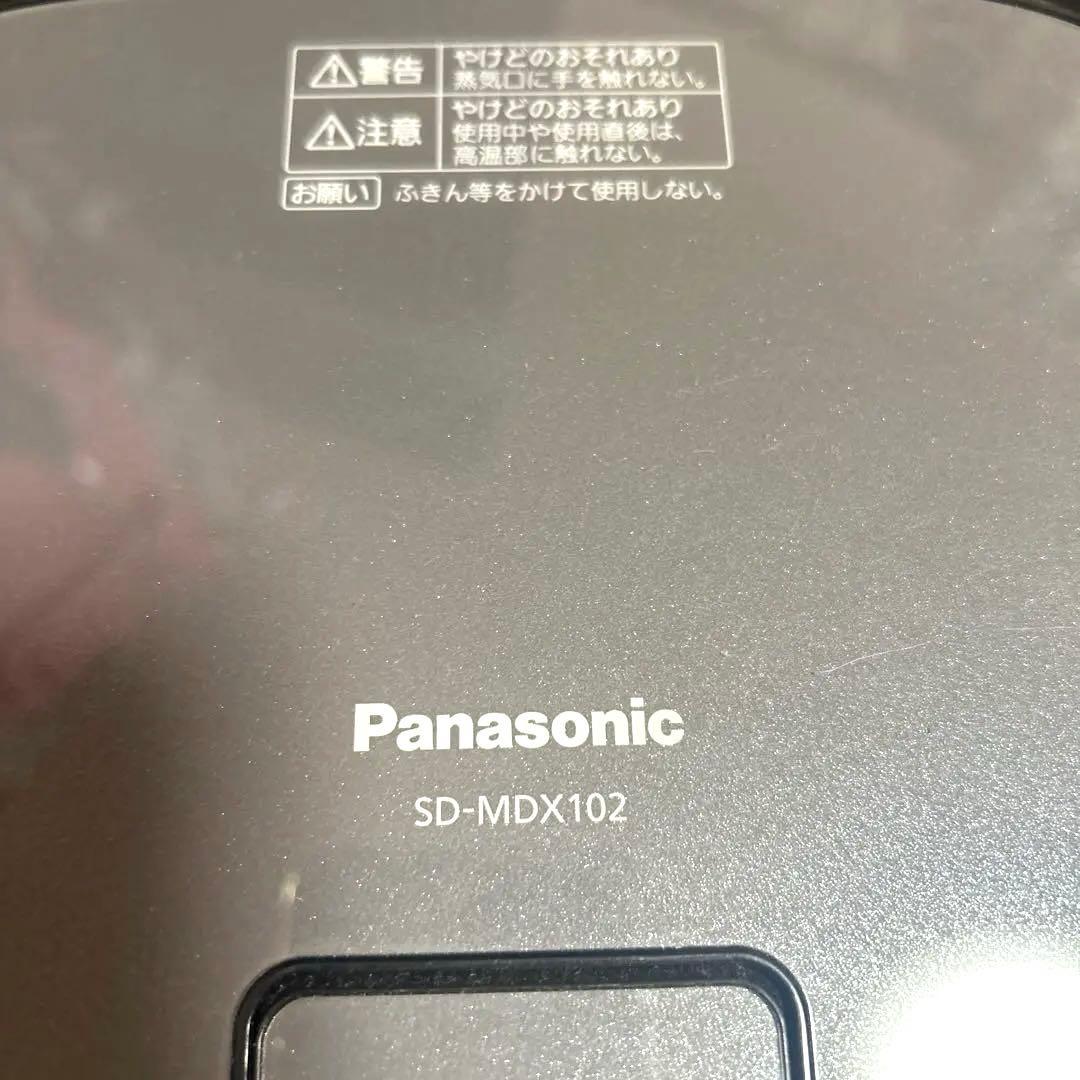 Panasonic ホームベーカリー SD-MDX102 ブラック 2019年製
