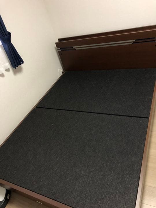 ベッドフレーム　ワイドダブル　ASLEEP