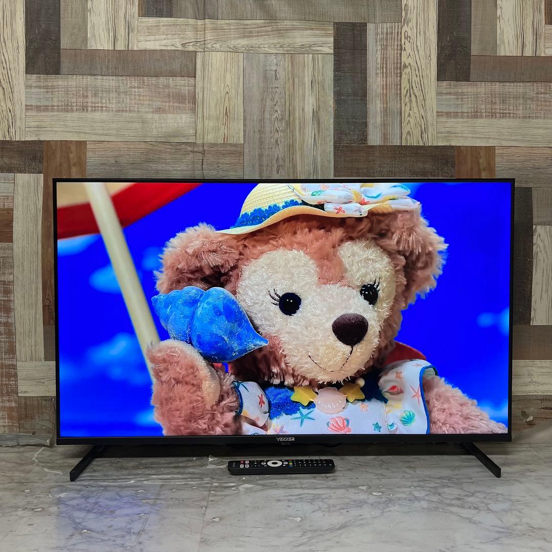 リクエスト価格❣️昨年購入VEZZER43型量子ドット4KチューナーレスTVアプリ