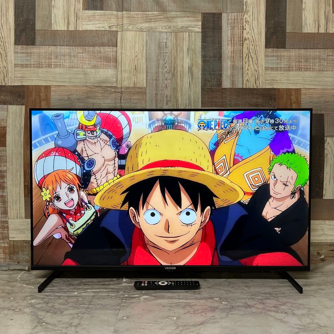 リクエスト価格❣️昨年購入VEZZER43型量子ドット4KチューナーレスTVアプリ