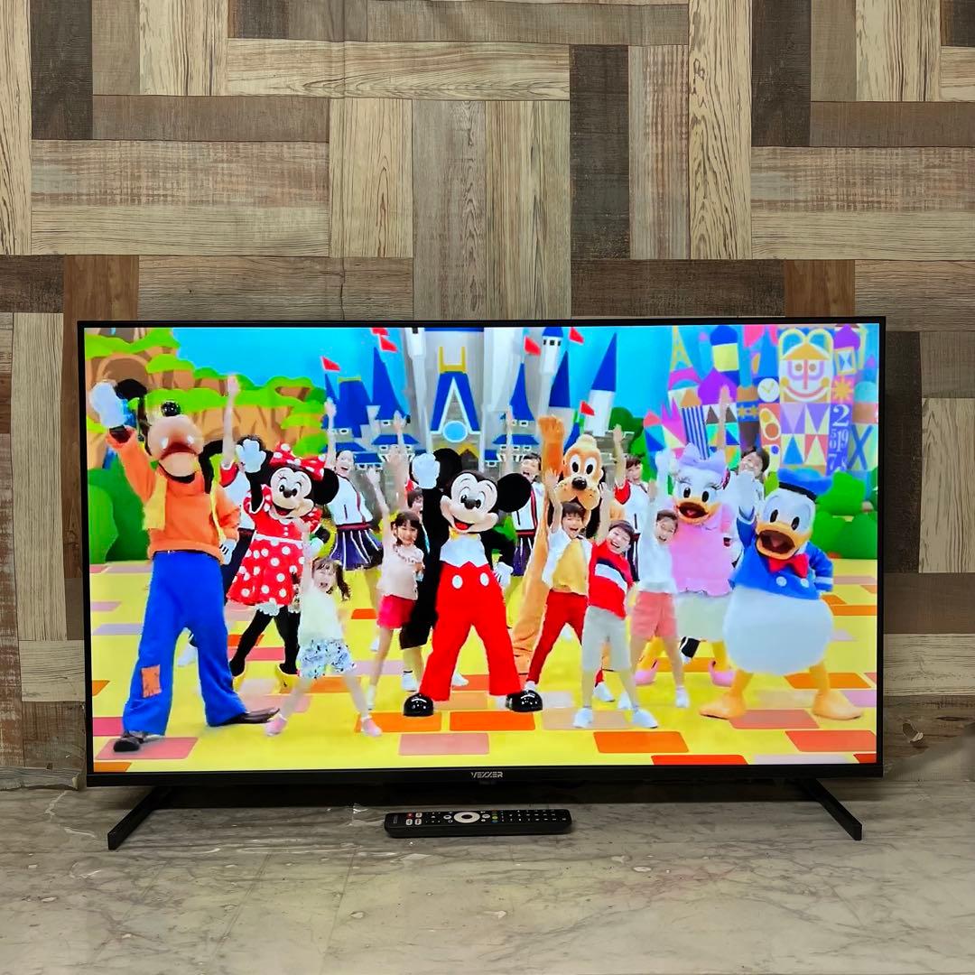 リクエスト価格❣️昨年購入VEZZER43型量子ドット4KチューナーレスTVアプリ