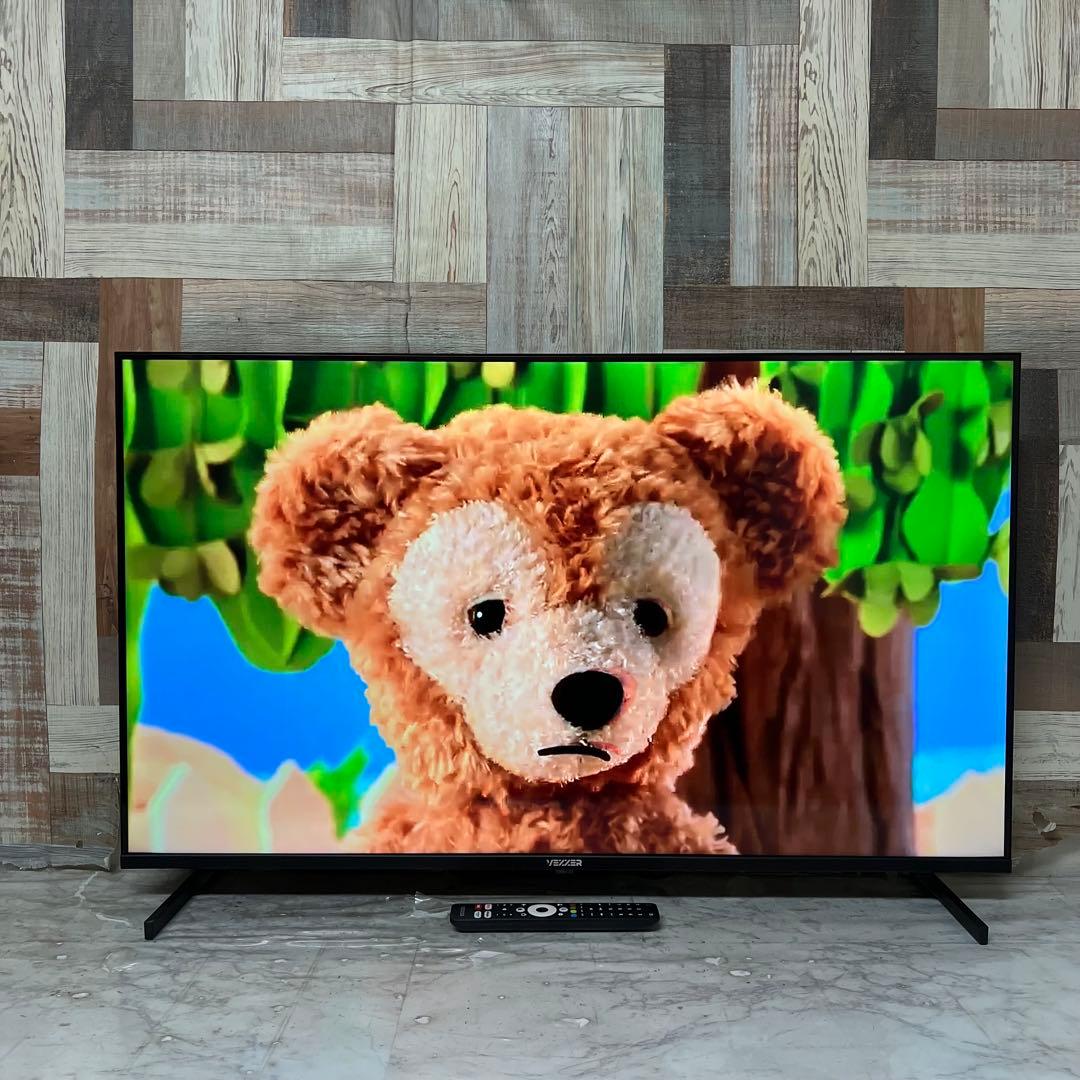 リクエスト価格❣️昨年購入VEZZER43型量子ドット4KチューナーレスTVアプリ