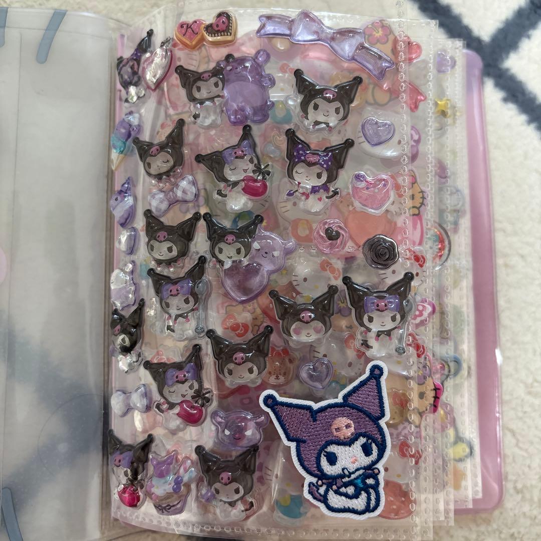 ♡シール帳　引退品♡ たまごっち　サンリオ　プチドロ　おはじき　うるちゅる　A6