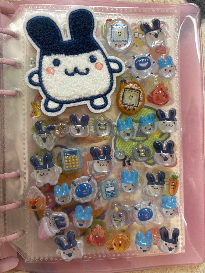 ♡シール帳　引退品♡ たまごっち　サンリオ　プチドロ　おはじき　うるちゅる　A6
