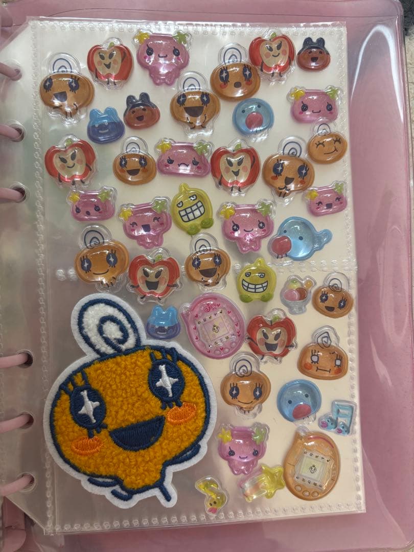 ♡シール帳　引退品♡ たまごっち　サンリオ　プチドロ　おはじき　うるちゅる　A6