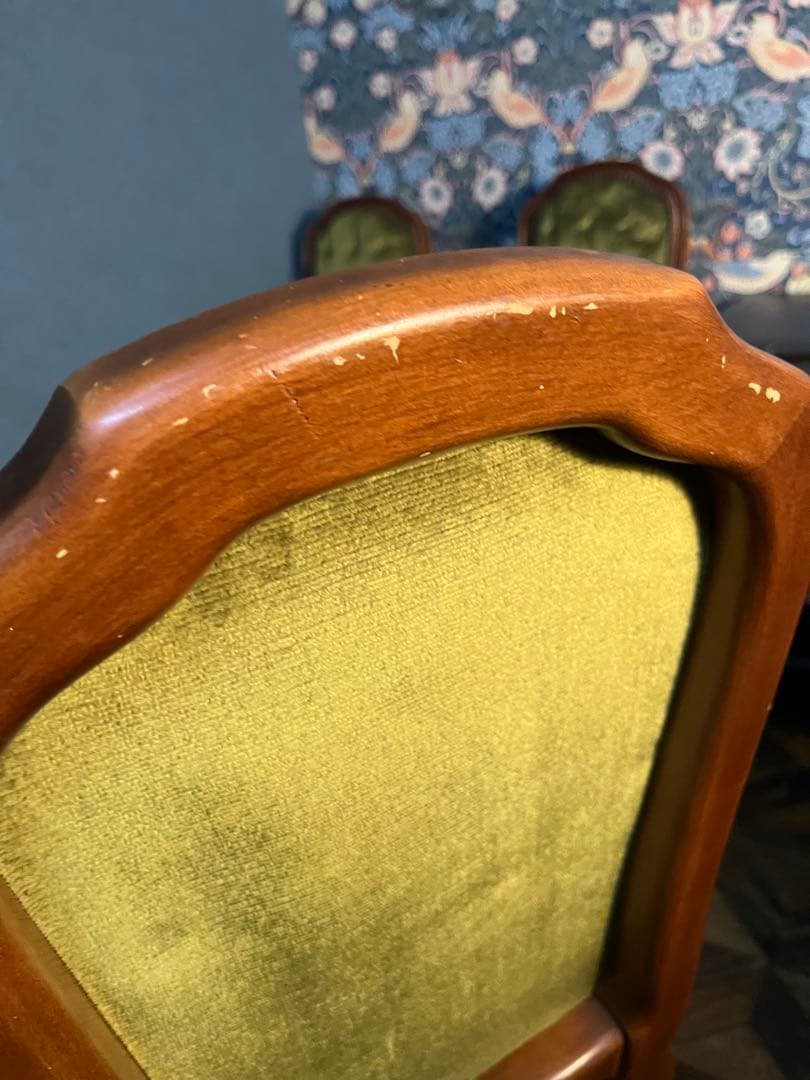 ③猫脚 椅子 アンティーク ビンテージ チェア ヴィンテージ 訳あり