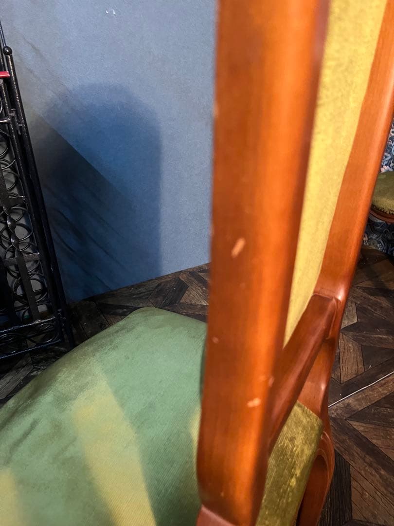 ③猫脚 椅子 アンティーク ビンテージ チェア ヴィンテージ 訳あり