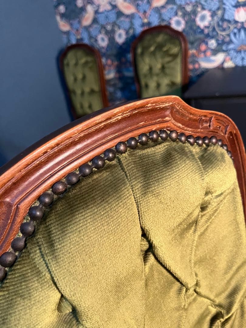 ③猫脚 椅子 アンティーク ビンテージ チェア ヴィンテージ 訳あり