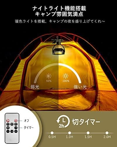 【360度自動首振り・10000mAh 】キャンプ 扇風機 クリップ 卓上 吊A