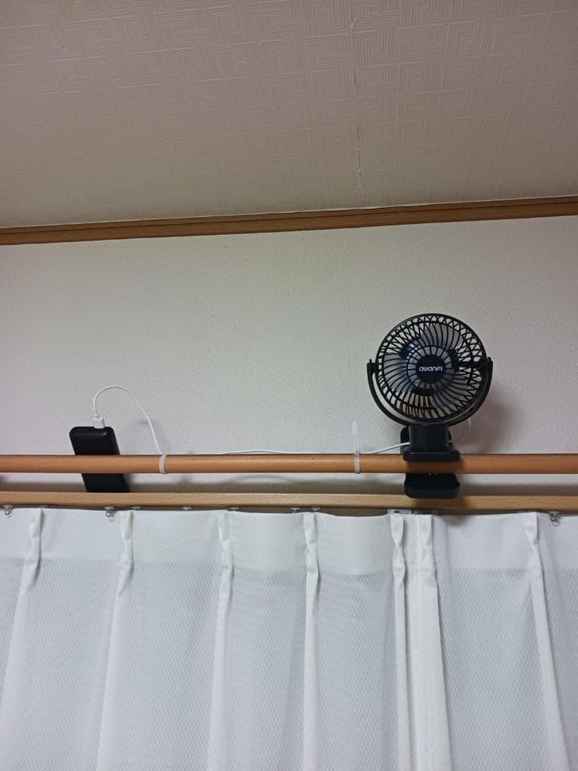 【360度自動首振り・10000mAh 】キャンプ 扇風機 クリップ 卓上 吊A