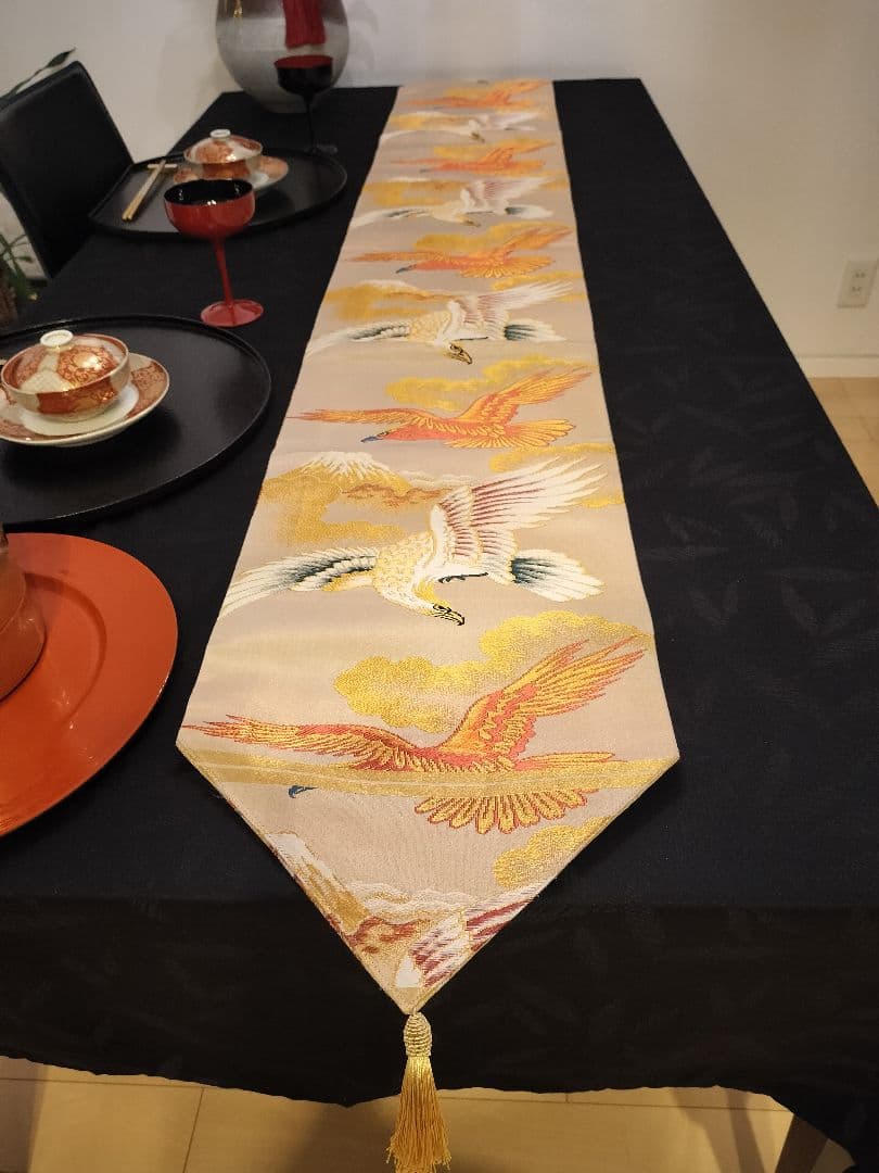 A953高級ひな祭り‼️花嫁衣装帯‼️1ｍ94cm