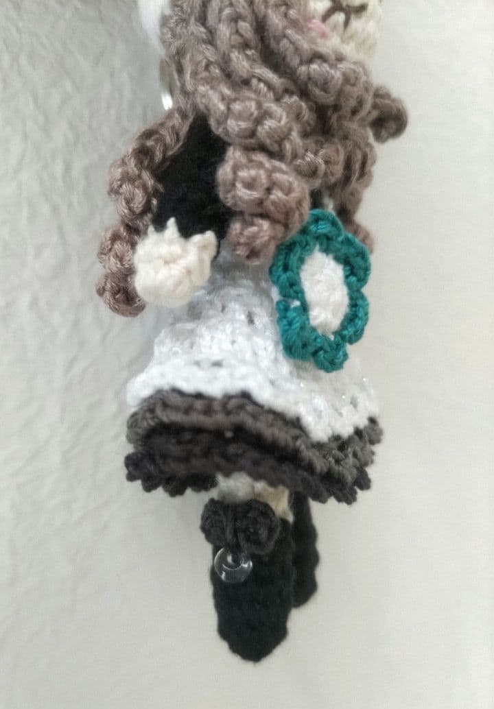 h*o様 あみぐるみキーホルダーとミニドイリー【３点セット】