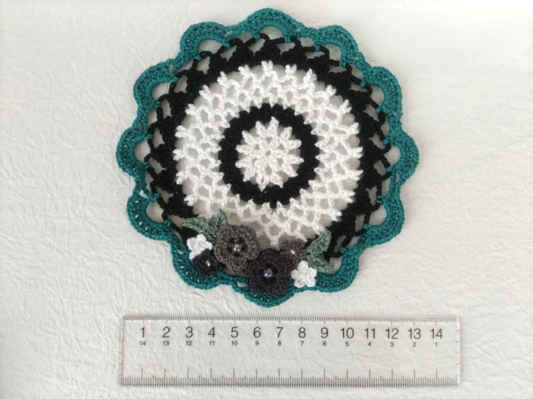 h*o様 あみぐるみキーホルダーとミニドイリー【３点セット】