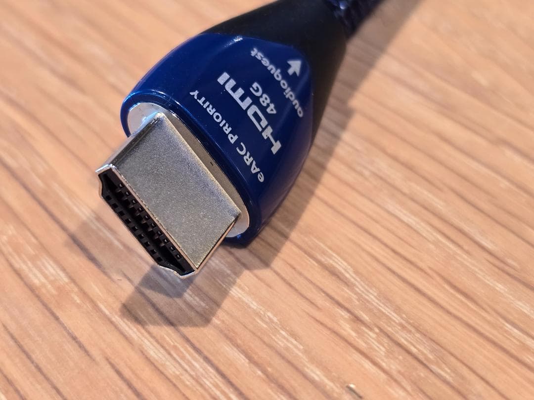 AudioQuest HDMIケーブル VOD48G/EARC/3M 中古美品