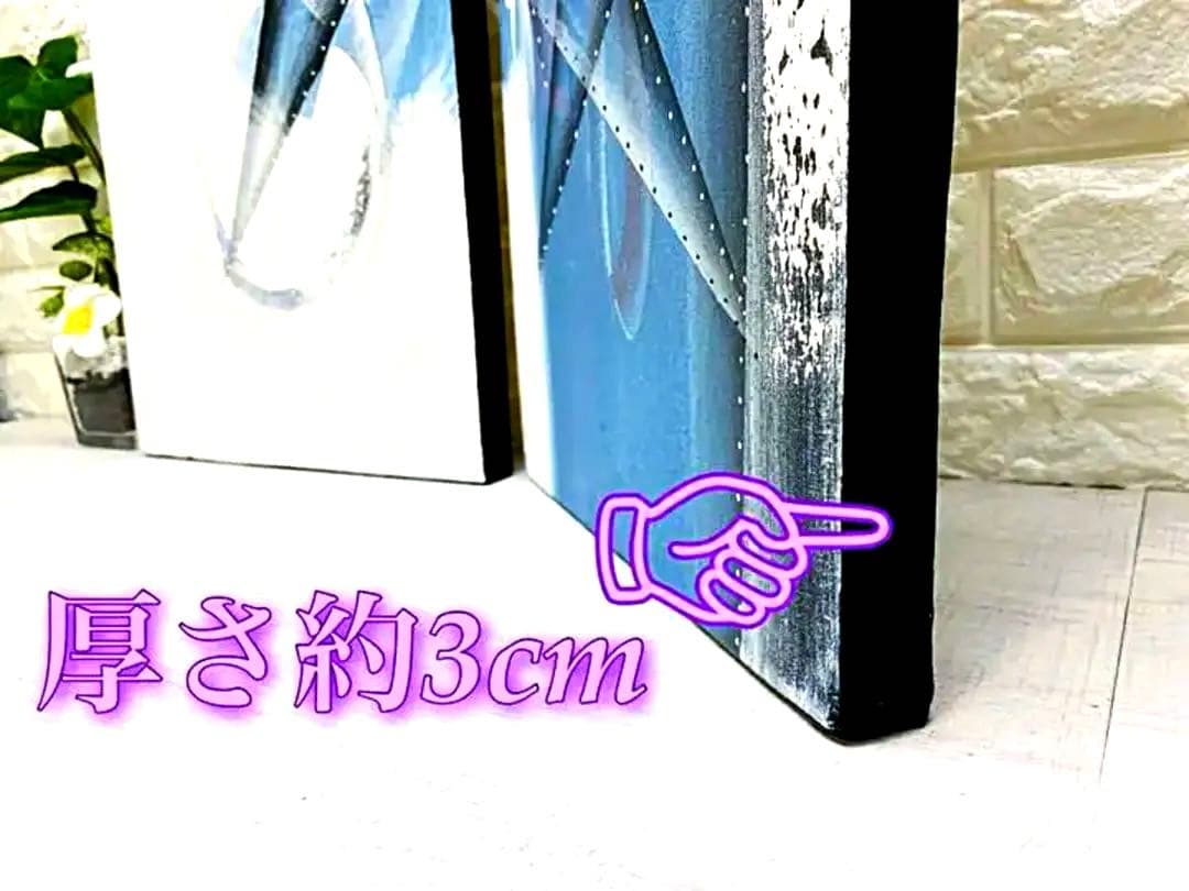 ⭐️【A11】✨️バリ島絵画✨抽象画✨バリアートアブストラクト3セット90×90cm