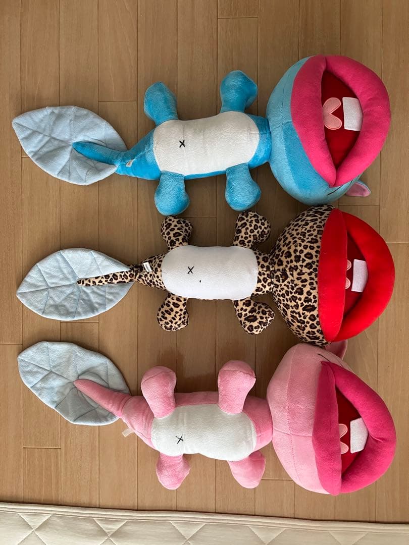 ウナギイヌBIGぬいぐるみ　3体セット