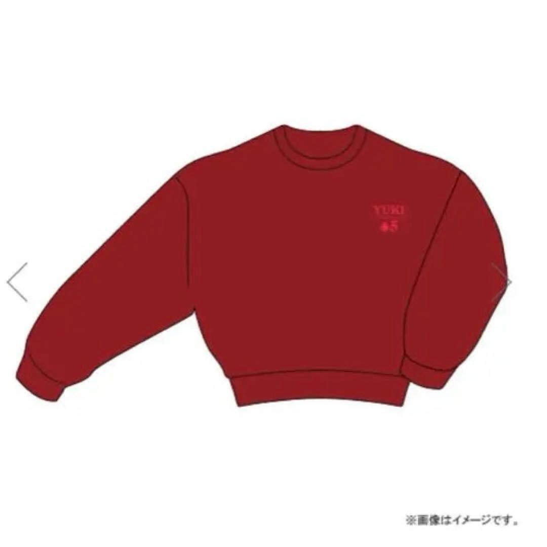 超特急 JOKER ユーキ スウェット レッド　2