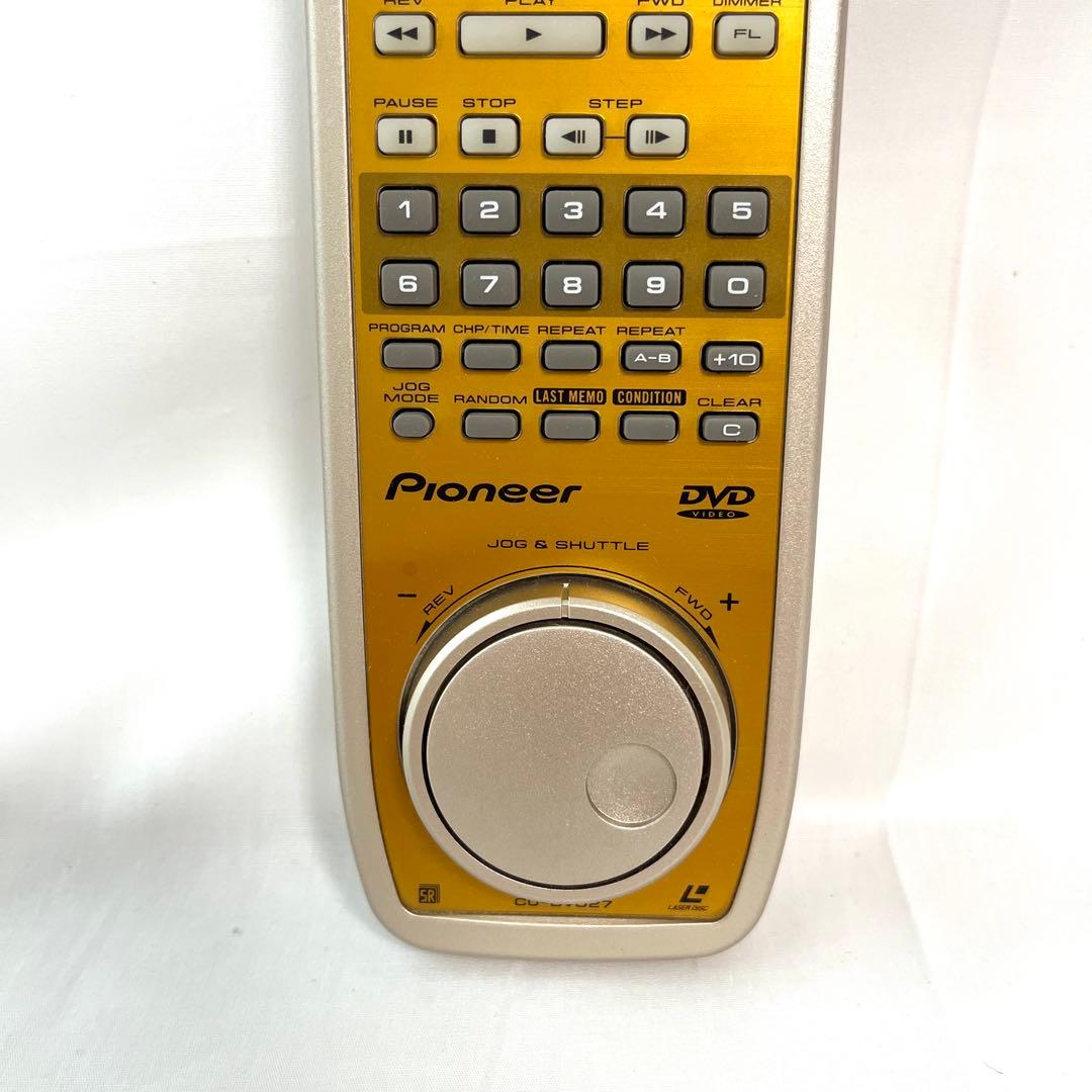 【動作OK】Pioneer パイオニア CU-DV027 LDプレーヤーリモコン