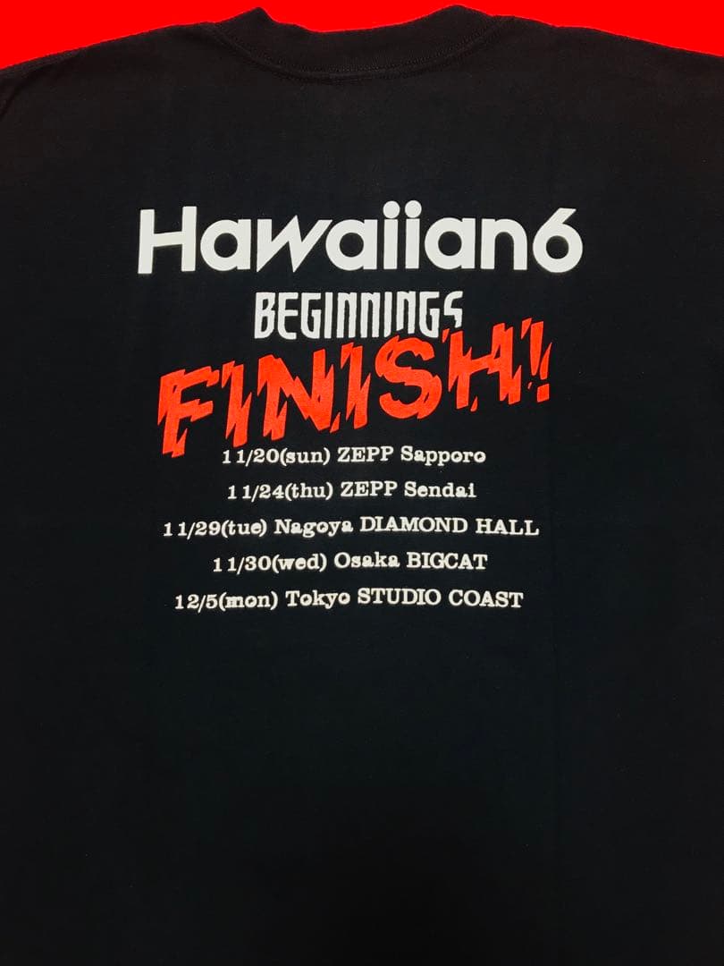 新品 HAWAIIAN6『ビギニングス』ツアーファイナルＴシャツM 横山 健
