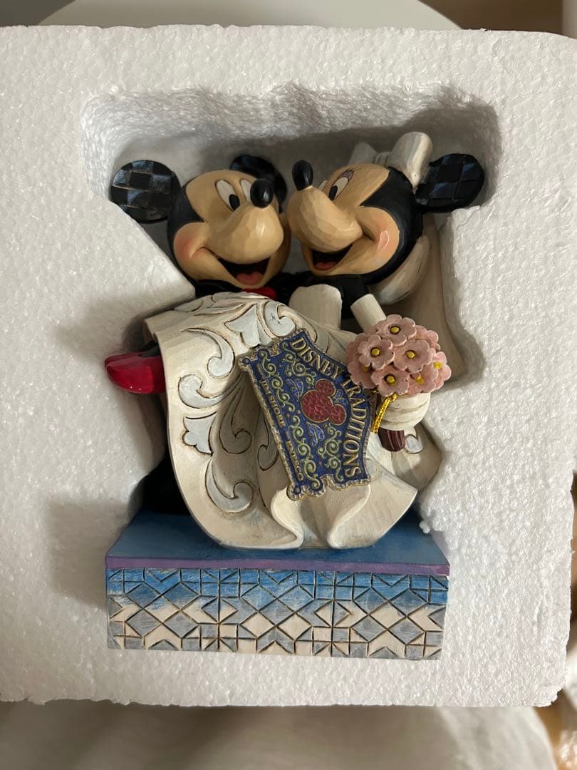 【美品】ディズニーショーケースコレクション　ミッキーミニー　ウェディング