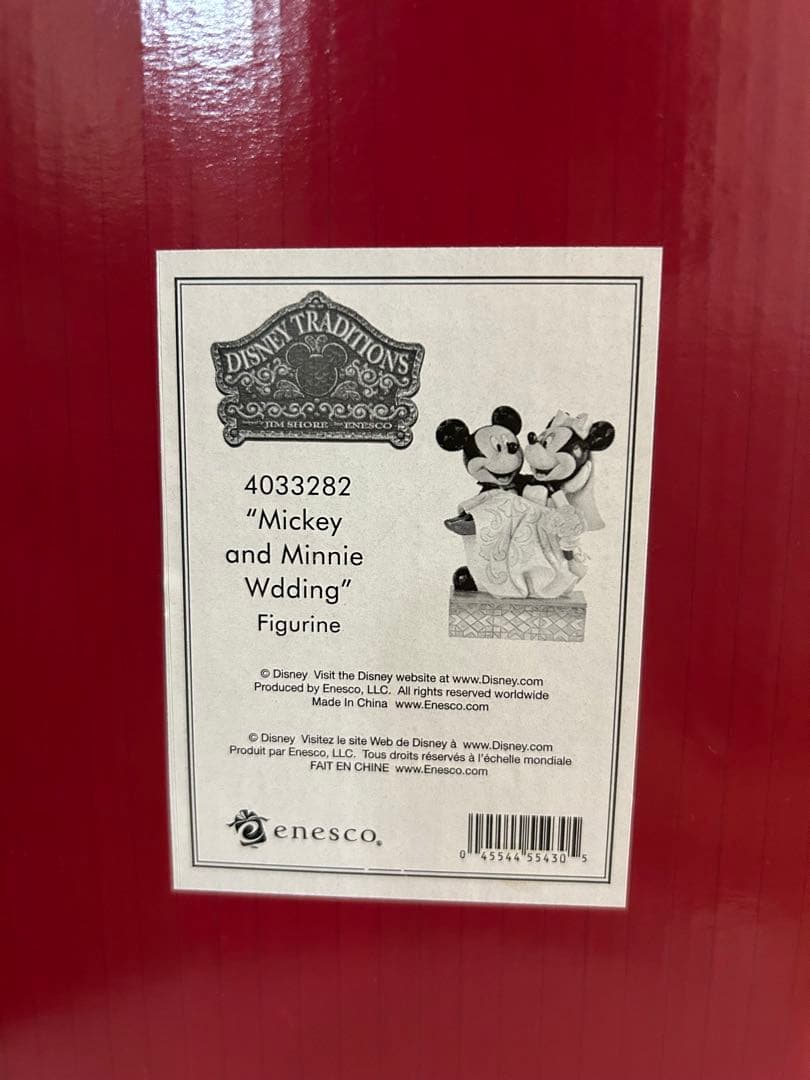 【美品】ディズニーショーケースコレクション　ミッキーミニー　ウェディング