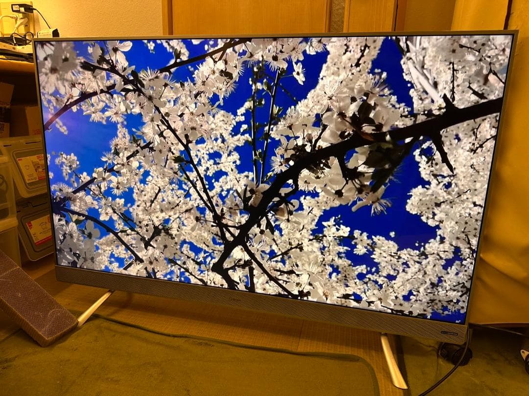 Qriom 49型　4K　テレビ QRT-49W4K 20年製 映り綺麗極美品！