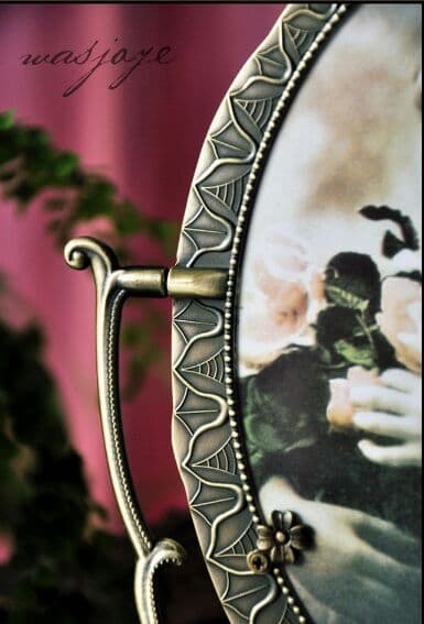 両面卓上鏡 鏡鏡. 化粧鏡.