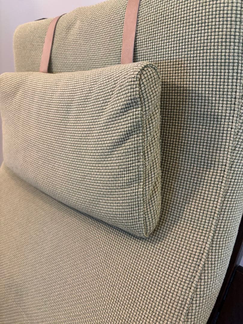 IKEA ポエング　木製ロッキングチェア グリーン