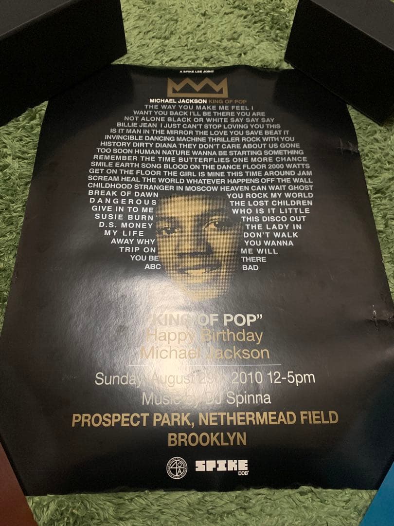 michael jackson spike lee dj spinna ポスター