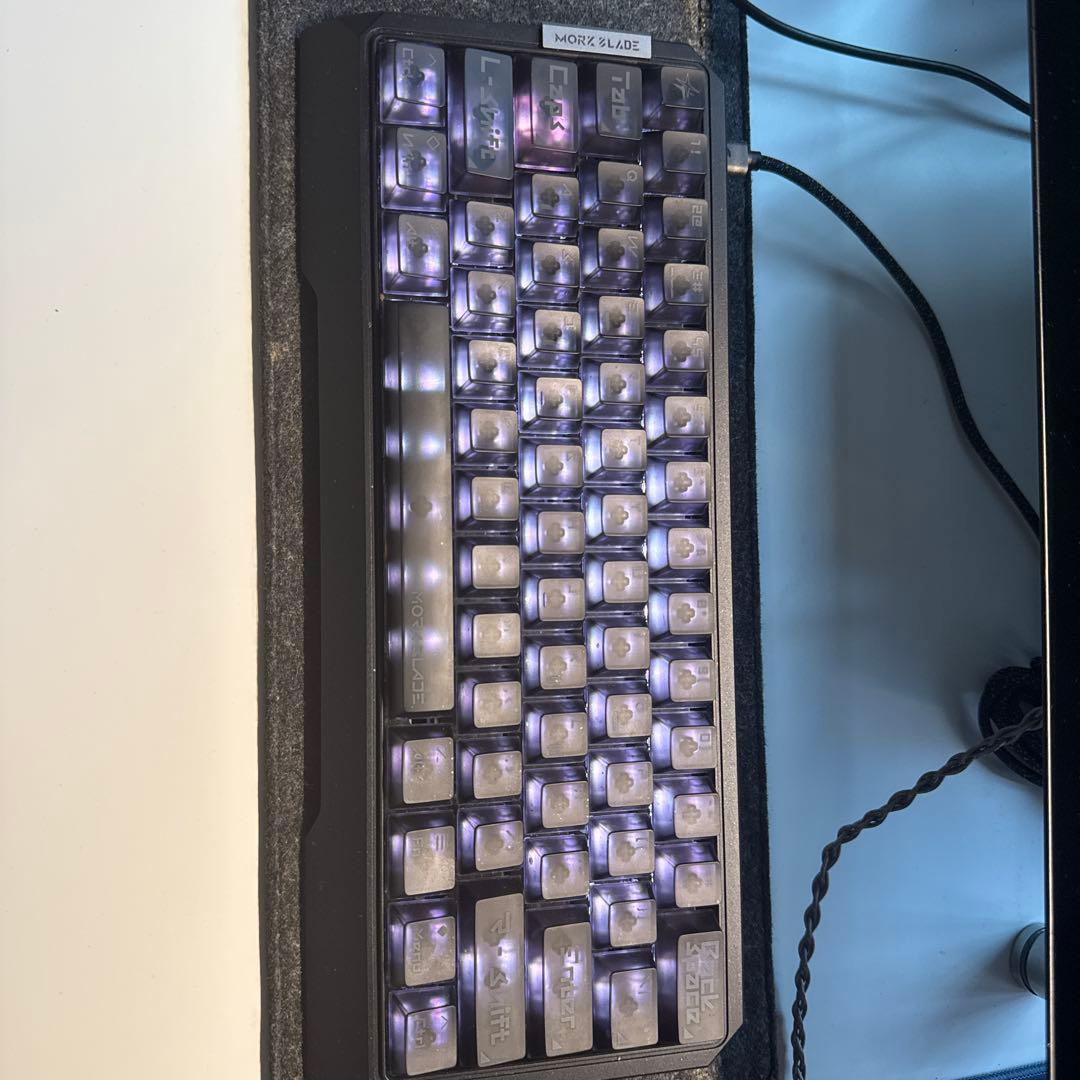 MorkBlade MK60 Black ラピッドトリガーキーボード